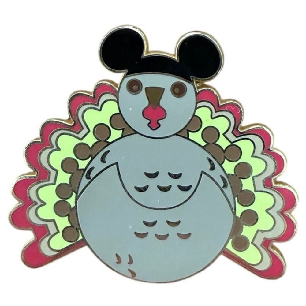 Disney Pin 65836 Turkey in Mickey Ears Hat VERY RARE!!! First Release Pin